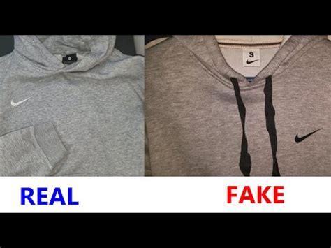 how to tell real nike hoodie from fake|how to spot nike tech fleece.